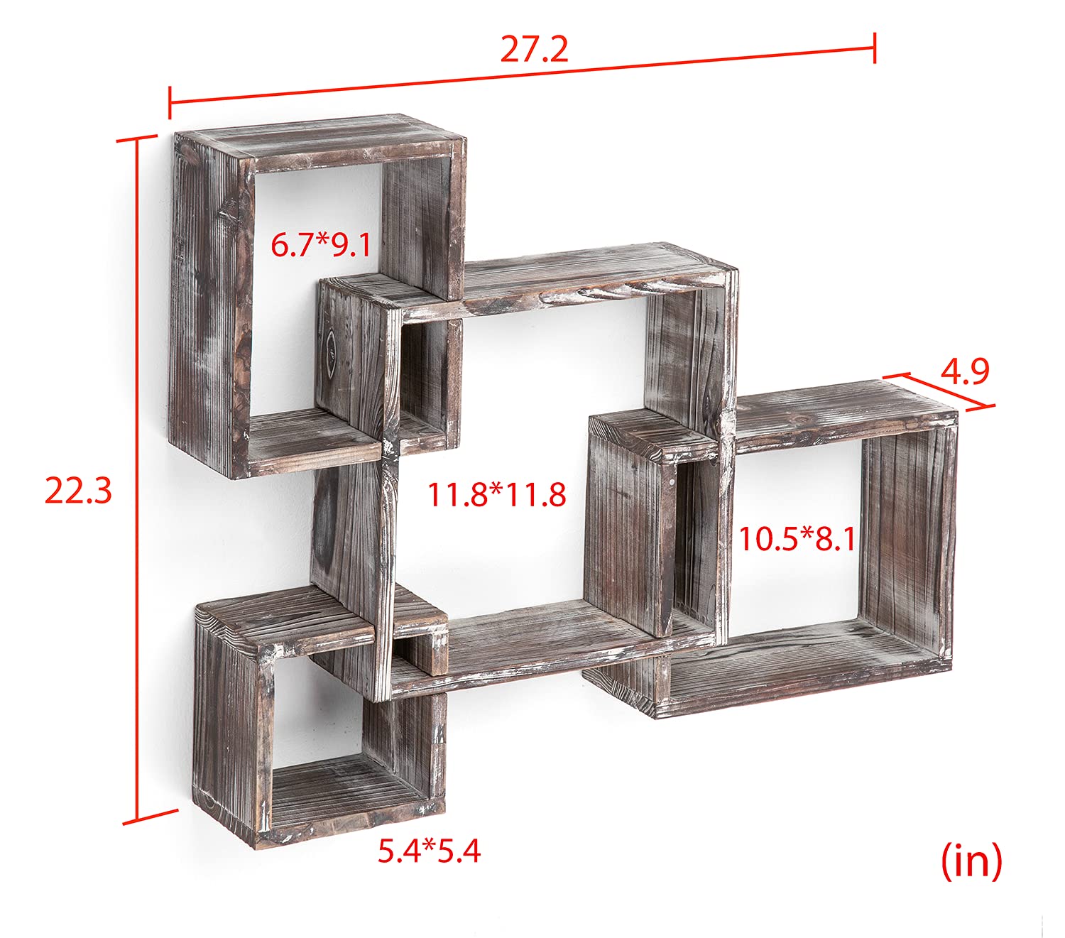 置物 kukku Amazon.com: J JACKCUBE DESIGN Rustic Wood Shelves -Floating